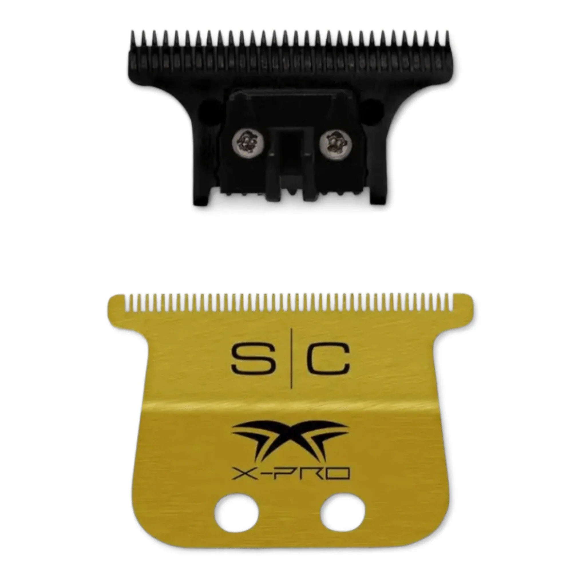 Produktbild von Stylecraft X-PRO Wide Gold + The One DLC Blade auf weißem Hintergrund