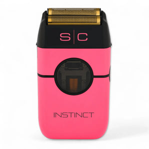 Produktbild von Stylecraft Instinct Metal Doppelfolienrasierer Pink auf weißem Hintergrund