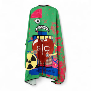 Produktbild von Stylecraft Haarschneideumhang Radioactive auf weißem Hintergrund
