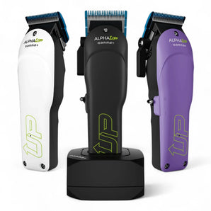 Gamma+ Alpha Up Kabelloser Haarschneider mit Blu Titanium Blade – Produktbild freigestellt