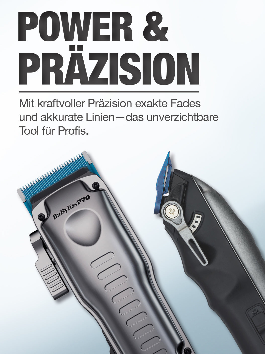 BaBylissPRO FXONE LO-PRO Clipper Grau