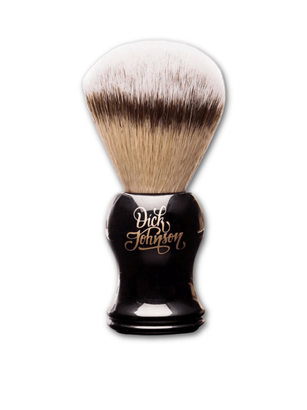 Eleganter Dick Johnson Rasierpinsel mit weichen Faserborsten, verfügbar bei Phullcutz für eine sanfte Rasur.