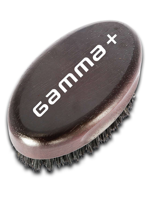 GAMMA+ OVAL BARBER BEARD BRUSH Bürste für Bart und Schnurrbart
