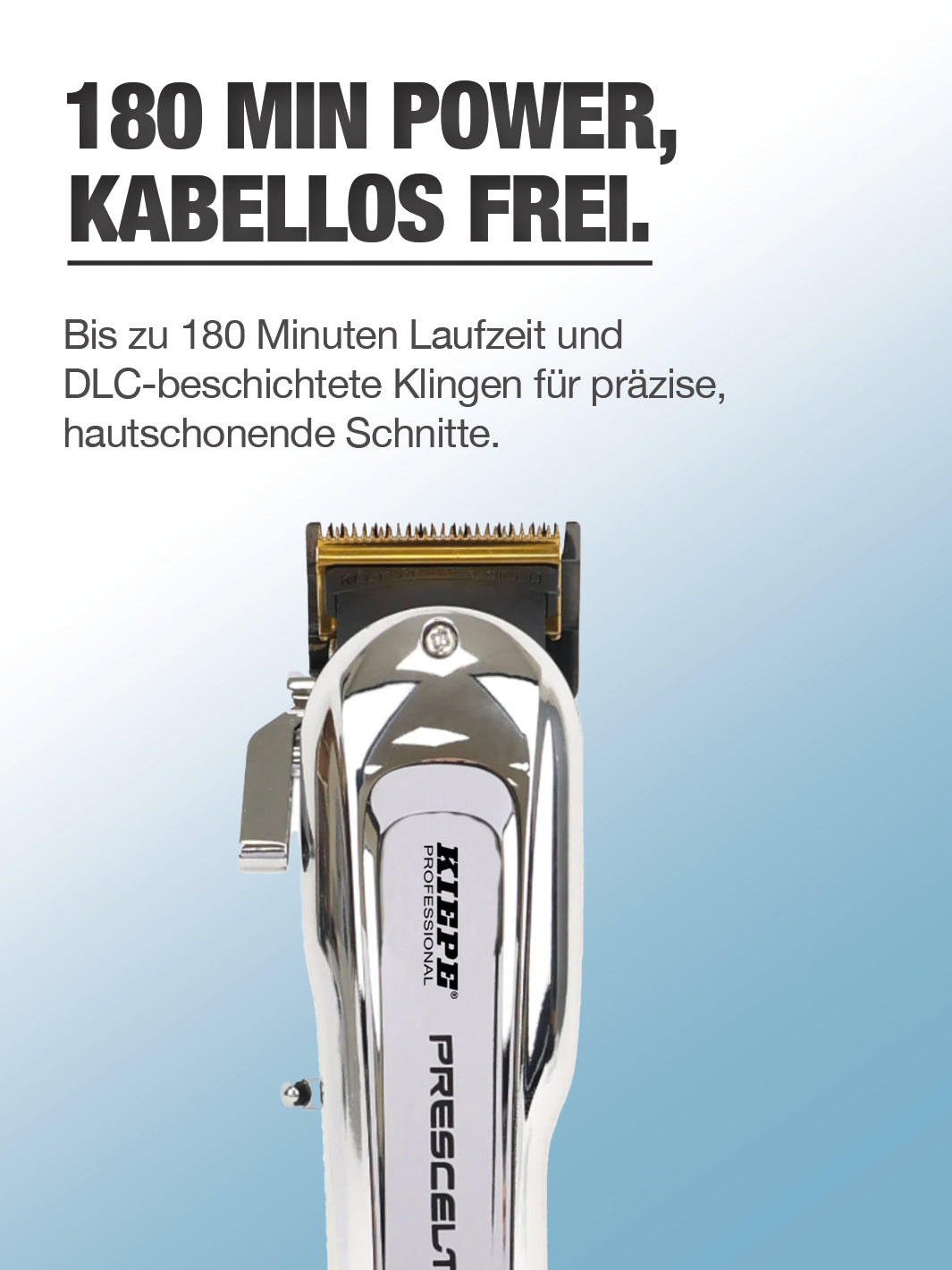 Kiepe Prescelta Cordless Hair Clipper 3.0