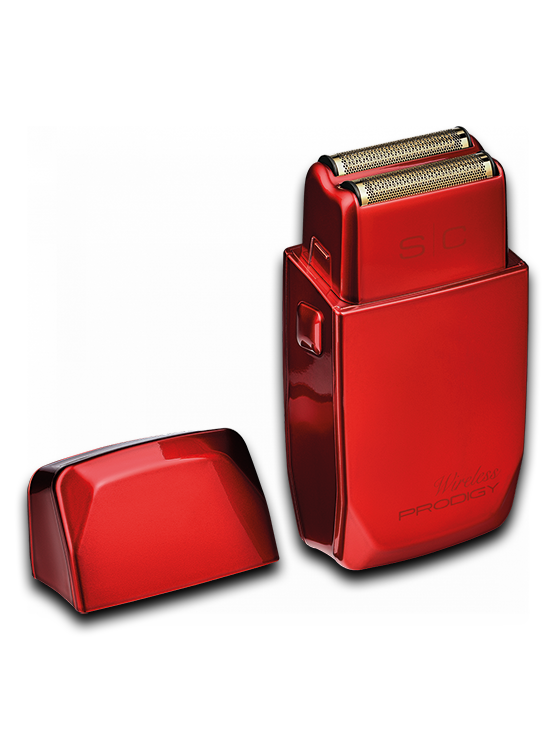 STYLECRAFT PRODIGY RED Professioneller Doppelfolienrasierer mit kabelloser Ladetechnik