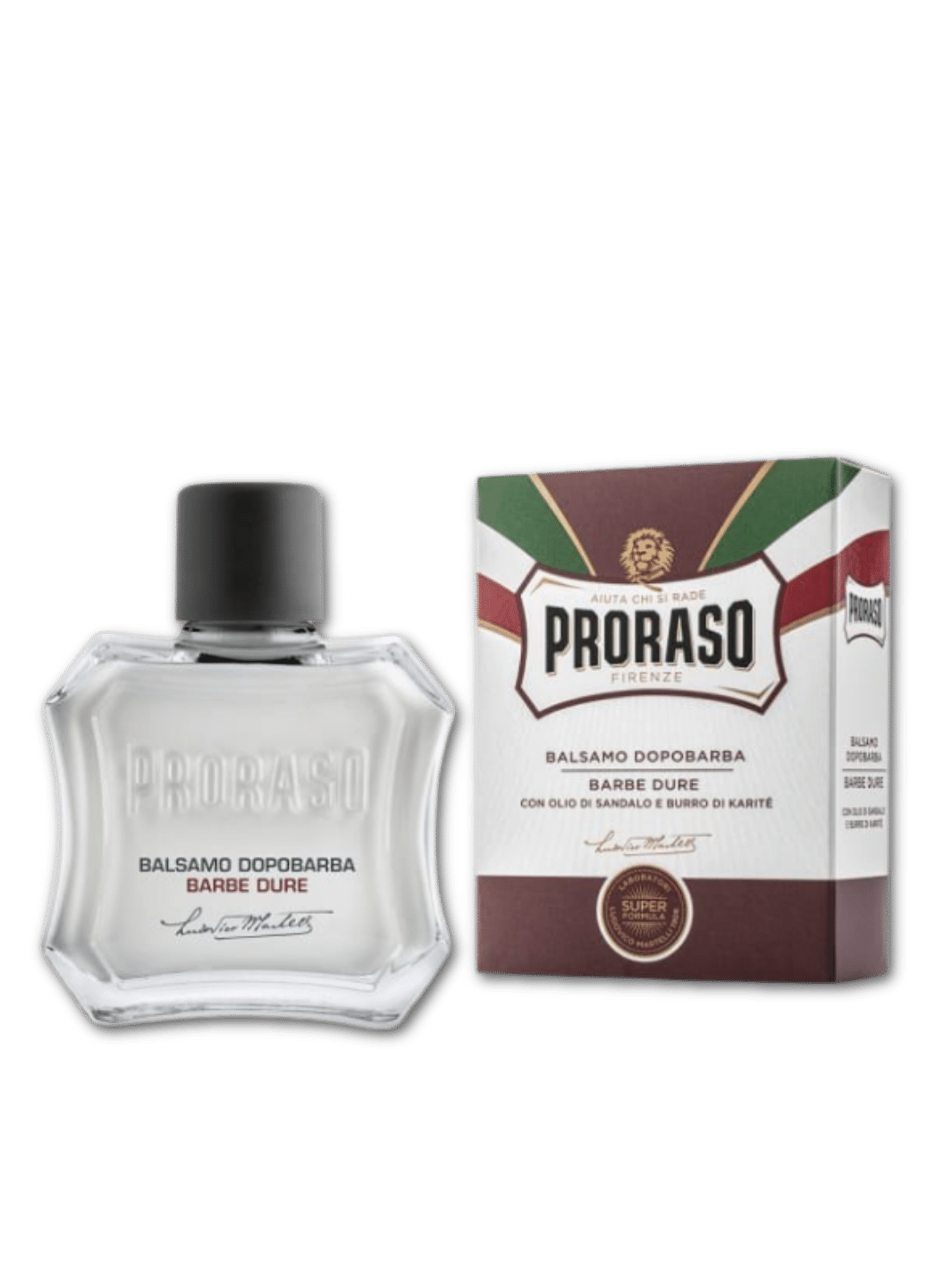 Proraso After Shave Balsam BALSAMO DOPOBARA 100ml, beruhigend und feuchtigkeitsspendend, erhältlich bei Phullcutz.