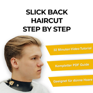 Produktbild Slick Back Haircut Tutorial
