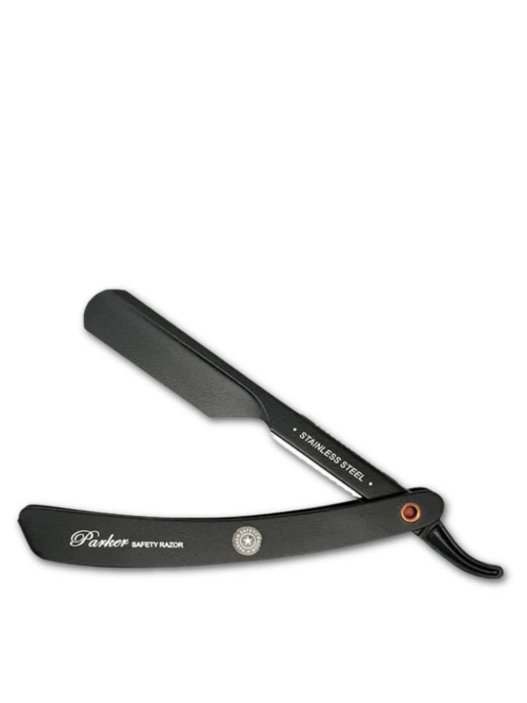 Parker PTABK einstellbares Rasiermesser mit drei Klingenpositionen für präzise Barbiertechniken, verfügbar bei Phullcutz.