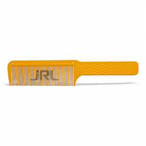 Phullcutz JRL Verblendkamm J202 in Gelb aus hitzebeständigem Kunststoff für saubere Übergänge und Blending.