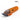Phullcutz MRD Pro Cyborg Track GTR Haarschneider in leuchtendem Orange mit Vollmetallgehäuse und transparenter Klingenabdeckung