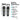 MRD Pro Vector Beginner Clipper & Trimmer Set in Weiß mit Haarschneidemaschine, Trimmer und 6 magnetischen Aufsätzen von 1,5 bis 13 mm für Einsteiger