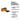 MRD Pro ZB-999 Ersatzscherfolie mit Lamellenmesser, Rahmen Orange, Gold Titanium Foil und zwei Forged Gold Titanium Cutters