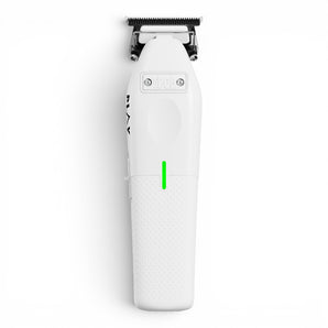 Phullcutz TPOB PLAY Trimmer Whiteout mit Softy Blade und leuchtender grüner LED-Anzeige in weißem Design