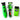 Phullcutz TPOB Slime Bundle Box mit grünem Clipper, Trimmer und Mini Skull Shaver für professionelle Barber