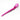 Phullcutz Y.S. Park Clips L in Pink: Leichte, gebogene Aluminium-Abteilklammer für präzises Haarstyling im Salon.
