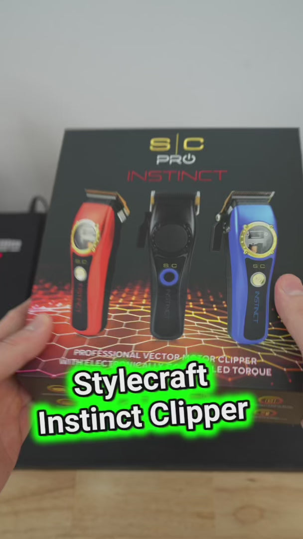 STYLECRAFT INSTINCT CLIPPER Professioneller Haarschneider mit Vektor-Motor