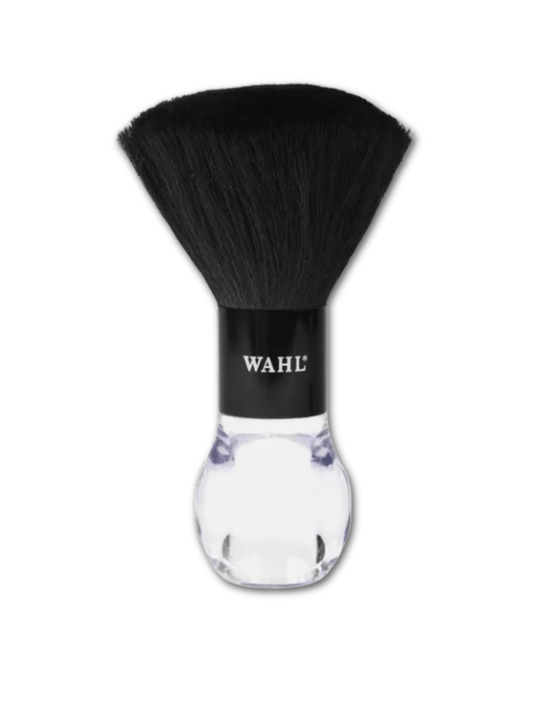  Wahl Professional Neck Brush Schwarz bei Phullcutz – Sanfter Pinsel für Haarreste im Nackenbereich, ergonomischer Griff, edles Design, perfekt für professionelle Barbiere.