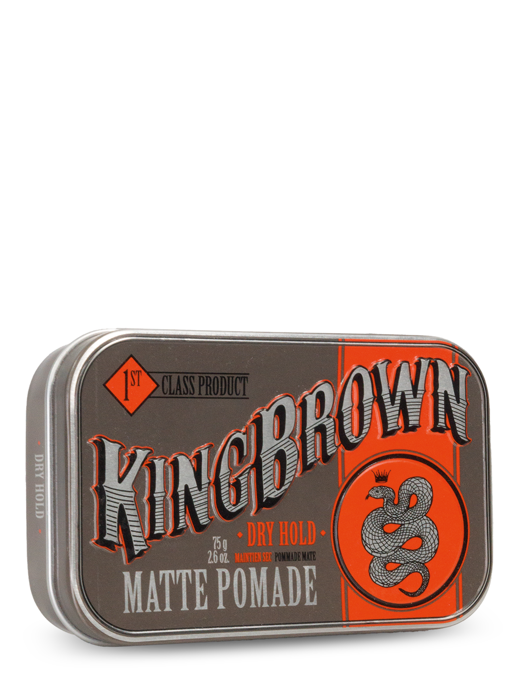 King Brown Matte Pomade Dry Hold 75g