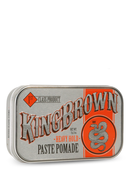 King Brown Paste Pomade Heavy Hold 71g